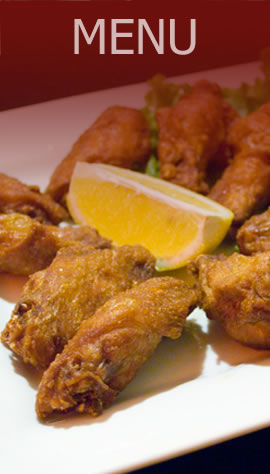 deep fried chicken wings